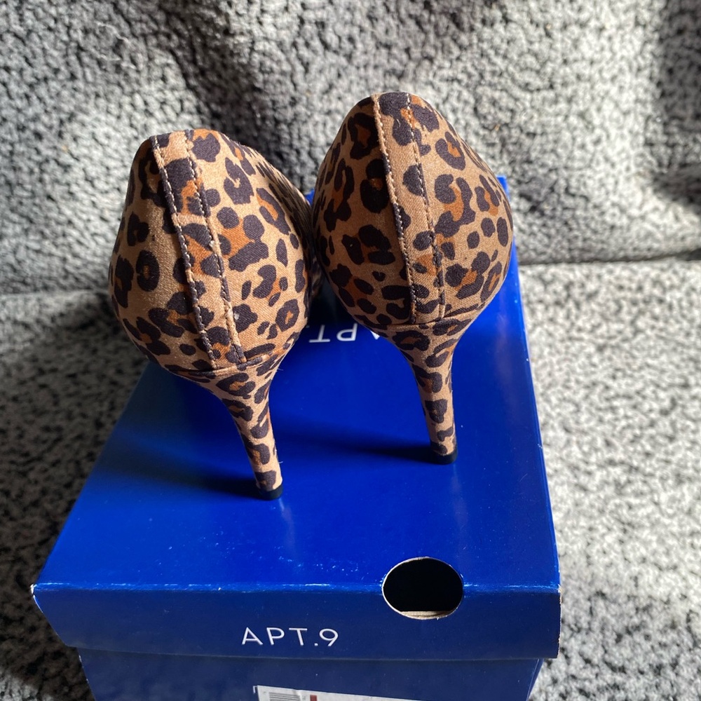 Apt. 9 Leopard-Print Pointed Toe Pumps - Brown and Black - Picture 5 of 12